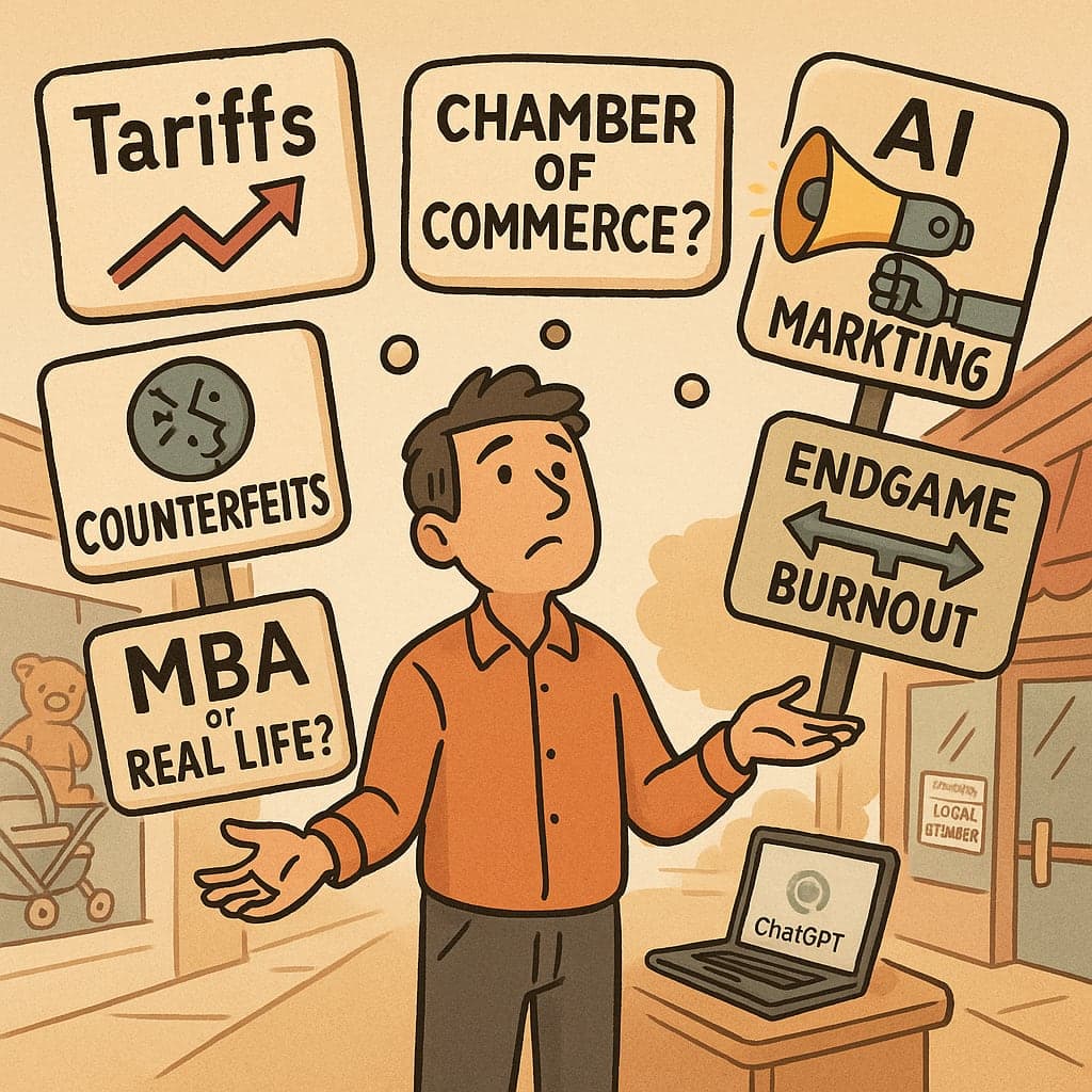 šÆ AI, SMBs & RetirementāPlus: AI-generated ads, logo tattoos & the great chamber walkout